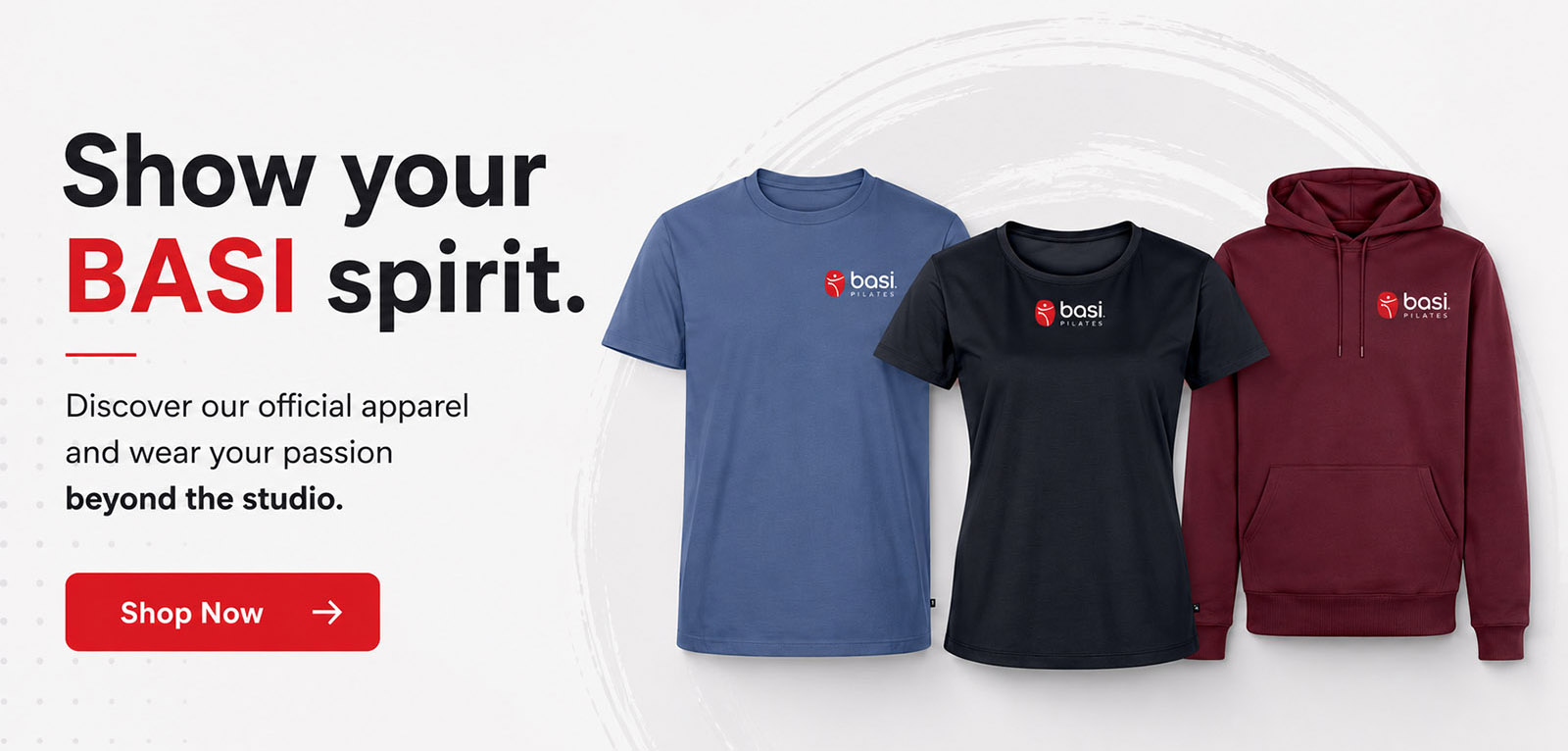 Discover our official apparel and wear your passion beyond the studio